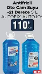 AUTOFİX/AUTOJOY ANTİFRİZLİ OTO CAM SUYU -21 DERECE 5 L fiyat ve kampanya bilgisi
